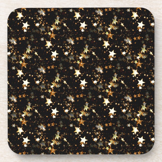 Dessous-de-verre galaxie d'or (Devant)