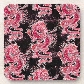 Dessous-de-verre Galaxie du Dragon Rouge