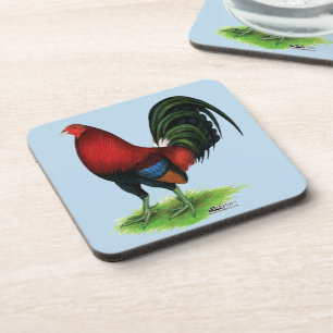 Dessous-de-verre Gamecock : Rouge foncé
