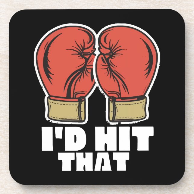 Dessous-de-verre Gants de boxe (Devant)