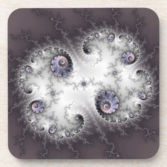 Dessous-de-verre Gardien de pierre - Art fractal (Devant)