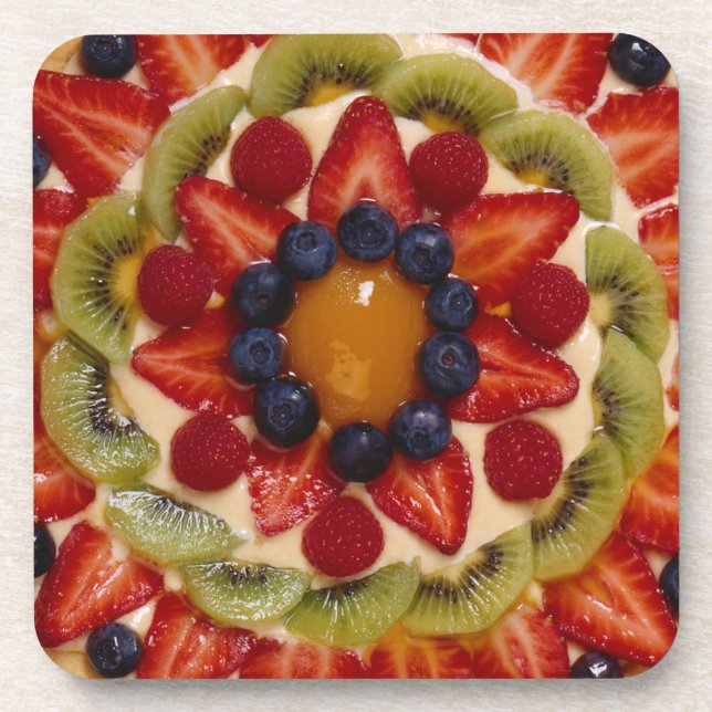 Dessous-de-verre Gâteau aux fruits (Devant)