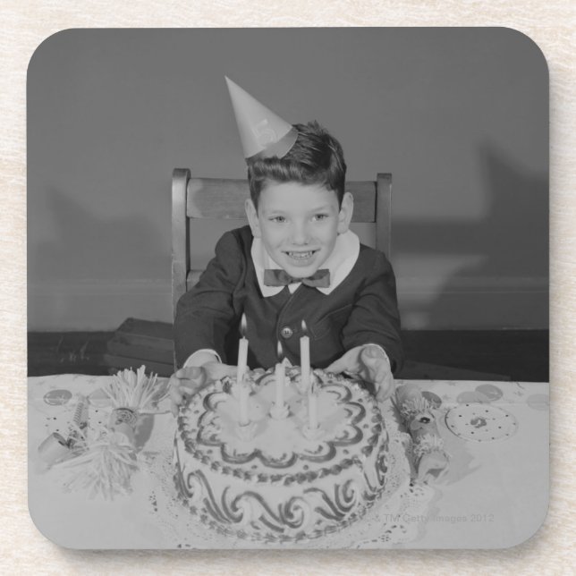 Dessous-de-verre Gâteau d'anniversaire (Devant)