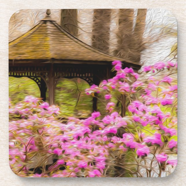 Dessous-de-verre Gazebo romantique (Devant)