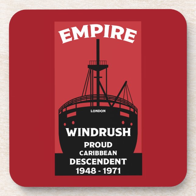Dessous-de-verre Génération Windrush (Devant)
