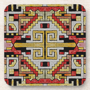 Dessous-de-verre Géométhorique Tribal/Motif ethnique