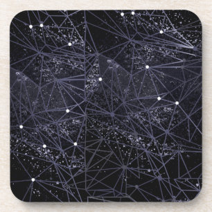Dessous-de-verre géométrie spatiale