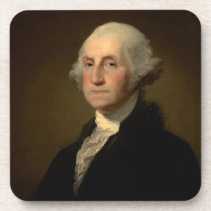 Dessous-de-verre George Washington 1er président américain par Stua