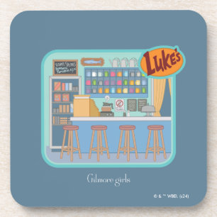 Dessous-de-verre Gilmore Girls   Luke's Diner Graphic