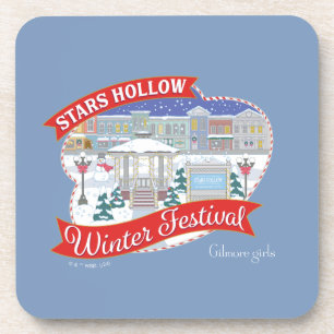 Dessous-de-verre Gilmore Girls   Stars Hollow Winter Festival