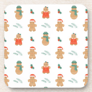 Dessous-de-verre Gingerbread Cookie Motif de Noël