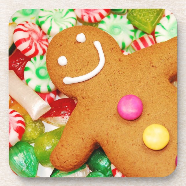 Dessous-de-verre Gingerbread man coaster (Devant)