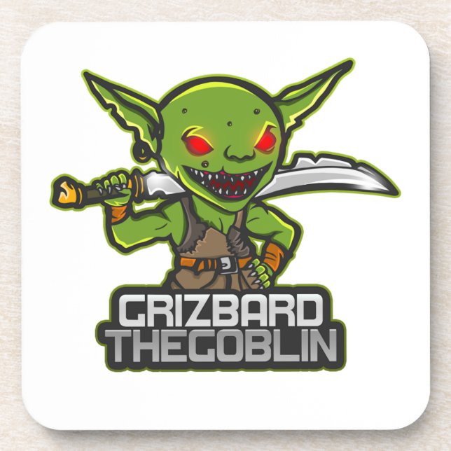 Dessous-de-verre Goblin nommé Grizbard (Devant)