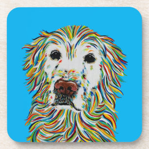 DESSOUS DE VERRE GOLDEN RETRIEVER