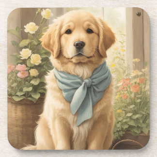 Dessous-de-verre Golden Retriever