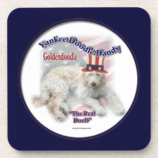 Dessous-de-verre Goldendoodle Humour politique