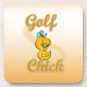 Dessous-de-verre Golf Chick