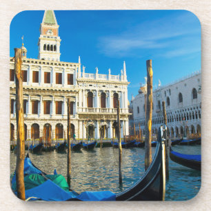 Dessous-de-verre Gondoles sur le Grand Canal près du Palais des Dog