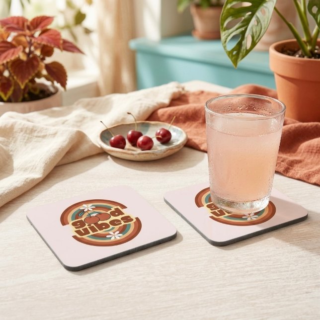 Dessous-de-verre Good Vibes (Créateur téléchargé)