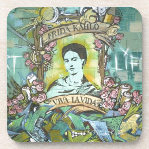 Dessous-de-verre Graffiti de Frida Kahlo