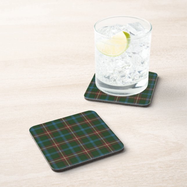 Dessous-de-verre Grand tartan manitobain (Côté Droit)