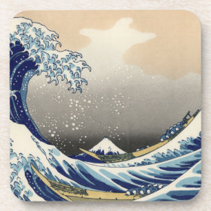 Dessous-de-verre Grande Vague au large de Kanagawa & Mont Fuji Mer