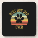 Dessous-de-verre Grandfather Quotes | Best Dog Dad Ever<br><div class="desc">Grandfather Quotes | Best Dog Dad Ever</div>
