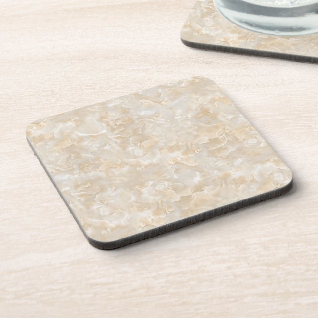 Dessous-de-verre Granite blanc (Côté gauche)