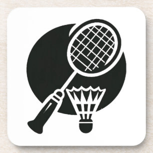 Dessous-de-verre Graphique de badminton