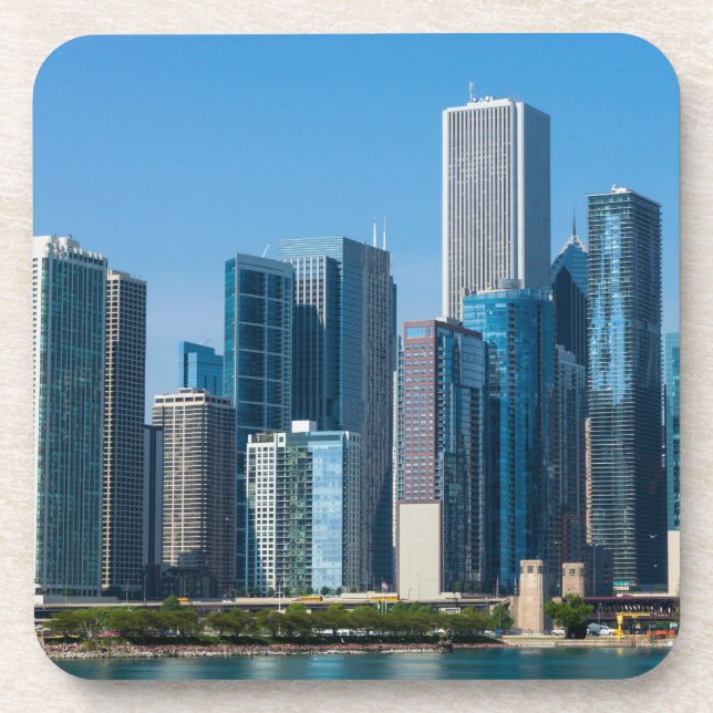 Dessous-de-verre Gratte-ciel de Chicago (Devant)
