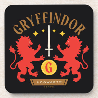 Dessous-de-verre GRAYFFINDOR™ Maison double Lion épée graphique