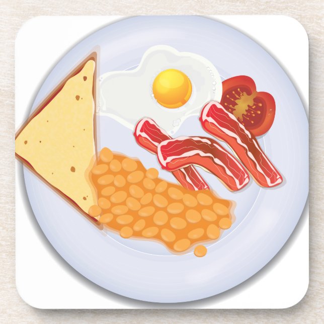 Dessous-de-verre Great British Breakfast (Devant)