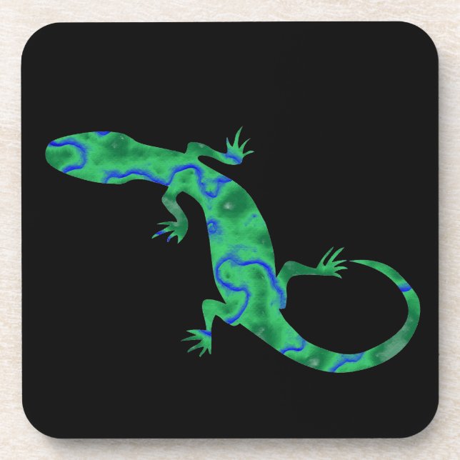 Dessous-de-verre Green Gecko (Devant)