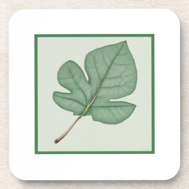 Dessous-de-verre Green leaf (Devant)
