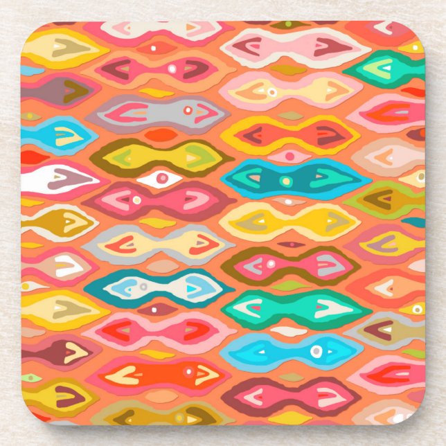 Dessous-de-verre Greeshma ikat (Devant)