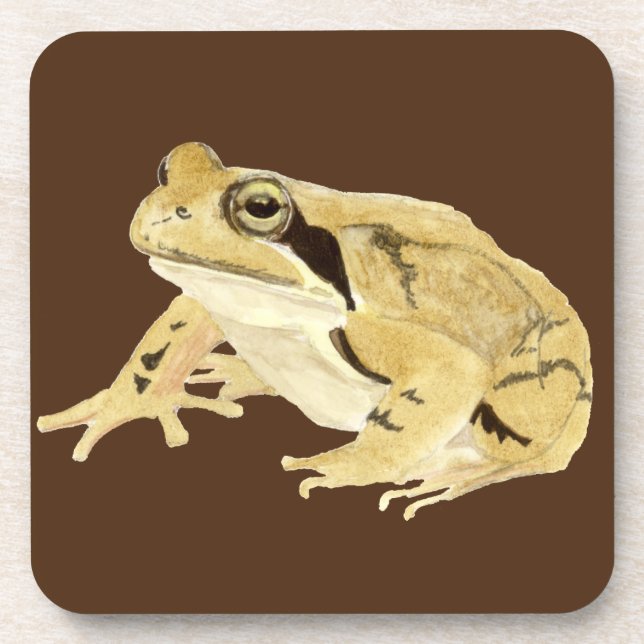 Dessous-de-verre Grenouille à bois (Devant)