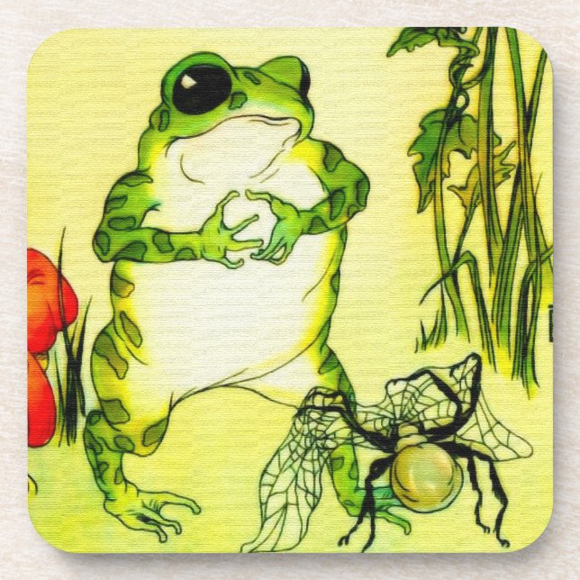 Dessous-de-verre Grenouille de tache de rousseur (Devant)