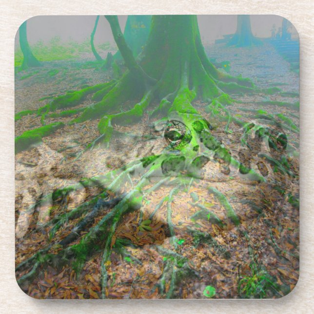 Dessous-de-verre Grenouille mousseuse (Devant)