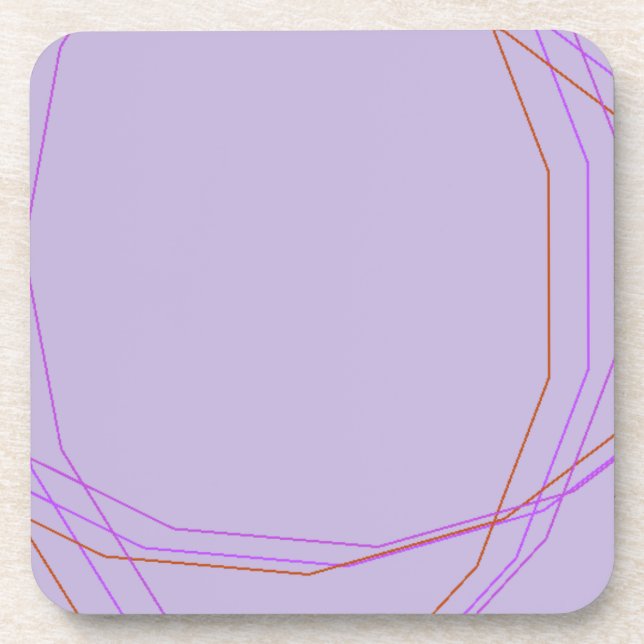 Dessous-de-verre gris 8297 Art abstrait (Devant)
