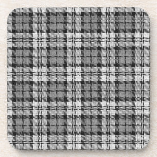 Dessous-de-verre Gris Blackwatch Tartan Design Plaid