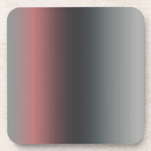 Dessous-de-verre Gris, rose, dégradé noir, Ombre.