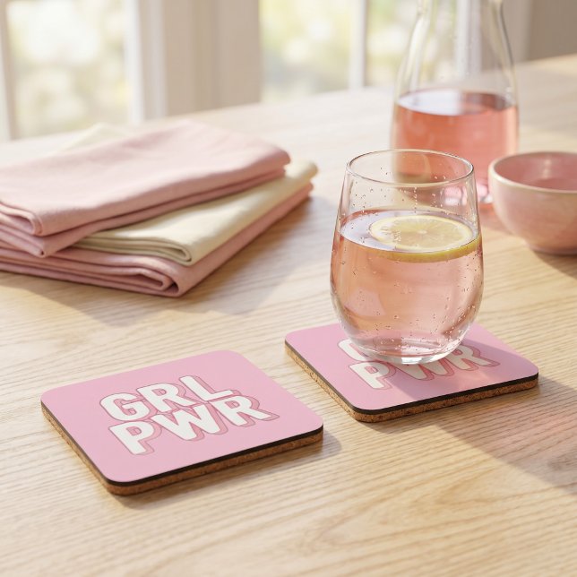 DESSOUS-DE-VERRE GRL PWR (Créateur téléchargé)