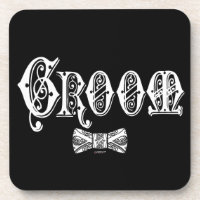 Groom with Bow Tie White and Black Type