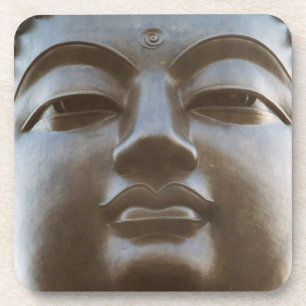 Dessous-de-verre Gros plan de statue de Bouddha