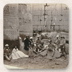 Dessous-de-verre Groupez la photographie dans le Hall des colonnes,