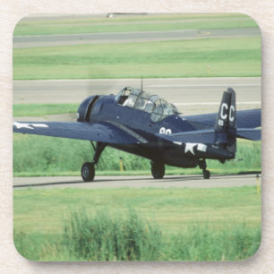Dessous-de-verre Grumman TBF/TBM Avenger torpilleur embarqué sur po