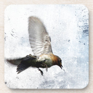 Dessous-de-verre Grunge de Bluebird