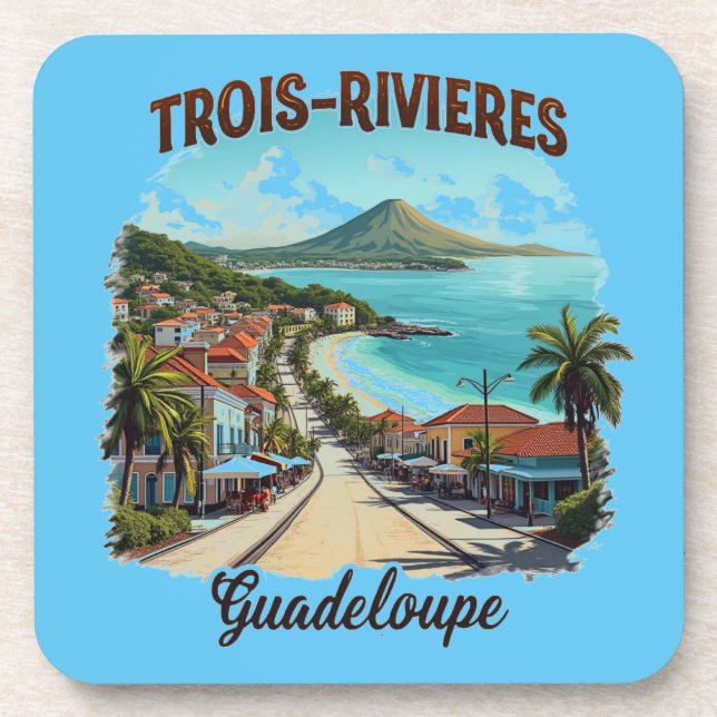 DESSOUS-DE-VERRE GUADELOUPE (Devant)