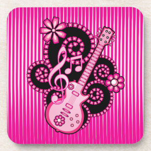 Dessous-de-verre Guitare Girlie