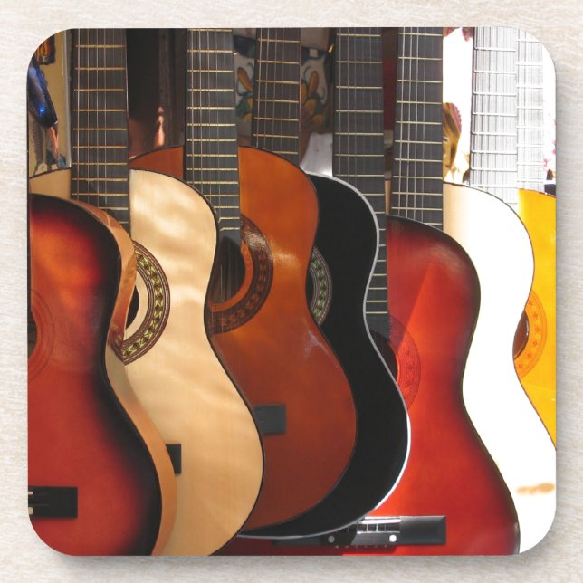 Dessous-de-verre Guitares (Devant)